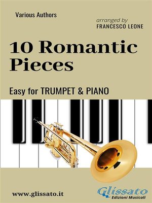 cover image of 10 Romantic Pieces--Easy for Trumpet and Piano